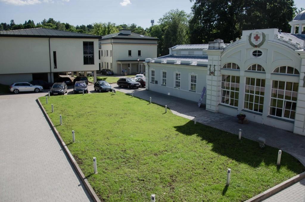 Birstono Banginukas Hotel Birštonas Exterior foto